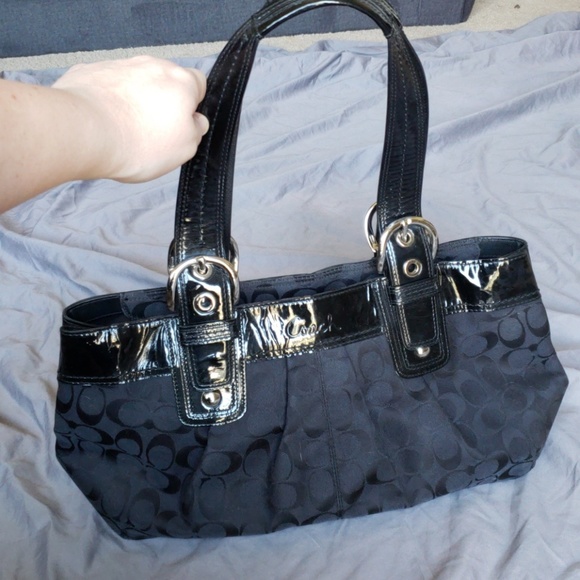 Coach Handbags - Flawless Authentic Black Coach Purse